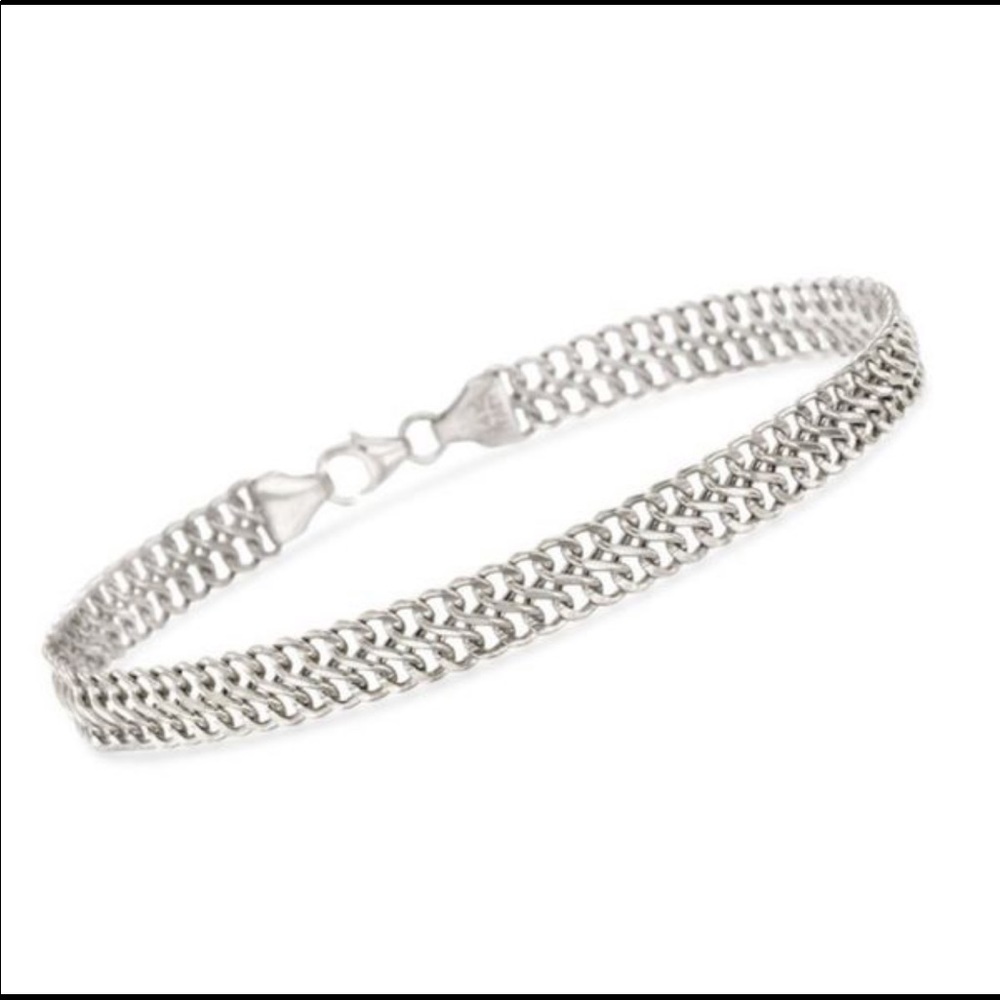 Ross-Simons White Gold Bracelet